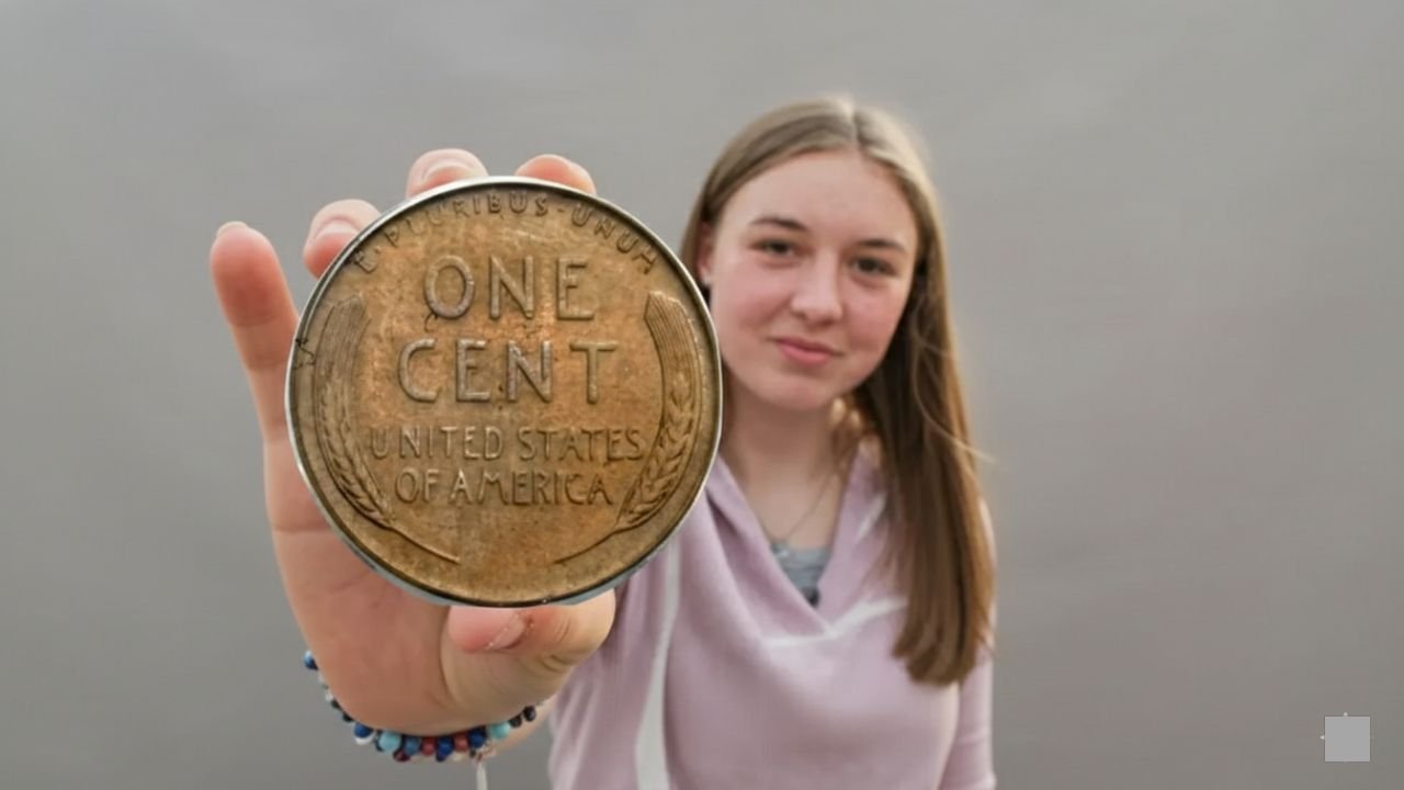 Spotted Dirty Coin in Playground