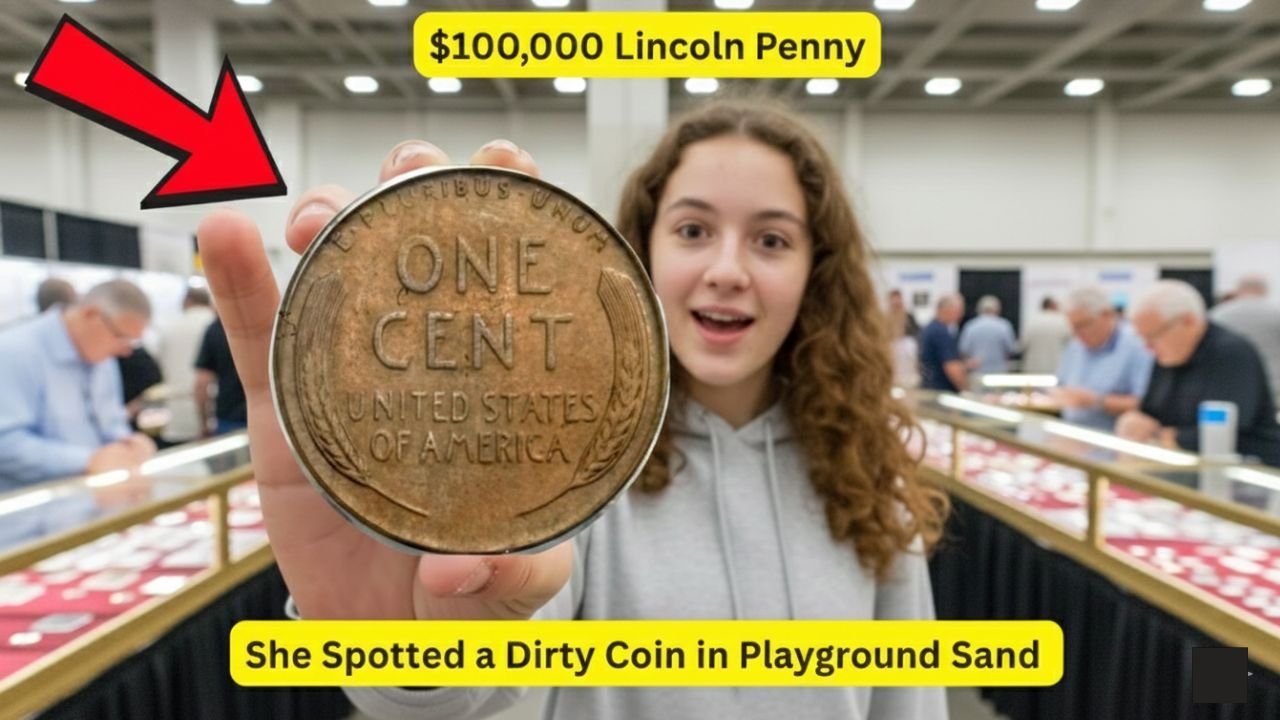 Spotted Dirty Coin in Playground